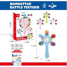 Прорезыватель BabyToys 9080 гумовый микс цветов для малышей Прорезыватель BabyToys 9080 гумовый микс цветов для малышей