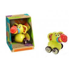Погремушка BabyToys слон 9942 с колесами и резиновыми элементами Погремушка BabyToys слон 9942 с колесами и резиновыми элементами
