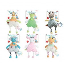 Погремушка BabyToys A 554 текстильная с прорезывателем, микс видов Погремушка BabyToys A 554 текстильная с прорезывателем, микс видов