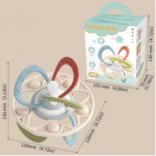 Погремушка BabyToys AT-406 разные цвета с рождения Погремушка BabyToys AT-406 разные цвета с рождения