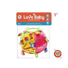 Мягкая погремушка BabyToys B 562 C1 с зеркальцем и брязкающим элементом Мягкая погремушка BabyToys B 562 C1 с зеркальцем и брязкающим элементом