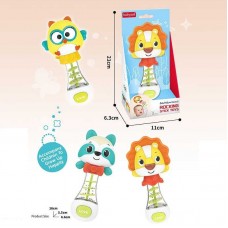 Погремушка BabyToys BY 147 з прорізувачем та пищалкою