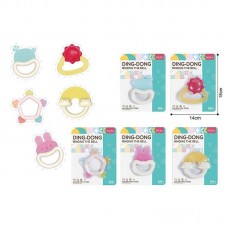 Брязкальце BabyToys BY 2561 пластиковое, 5 видов микс