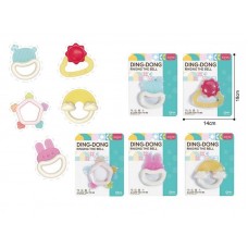 Погремушка BabyToys BY 2561 с прорезывателем и брязкающими элементами Погремушка BabyToys BY 2561 с прорезывателем и брязкающими элементами