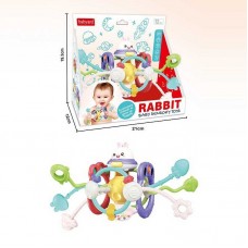 Погремушка BabyToys BY 309 с прорезывателем и бусинами для малышей