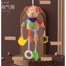 Погремушка BabyToys C 75374 с пищалкой, разные цвета Погремушка BabyToys C 75374 с пищалкой, разные цвета