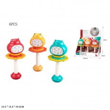Погремушка жабка BabyToys DM207W с прорезывателем 3 цвета Погремушка жабка BabyToys DM207W с прорезывателем 3 цвета