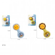 Погремушка для новорожденных BabyToys G07 разноцветная пластиковая
