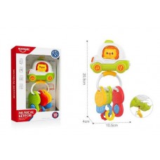 Погремушка для малышей BabyToys HE 0560 разноцветная