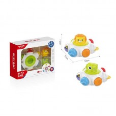 Погремушка пластиковая BabyToys HE 8031 разноцветная Погремушка пластиковая BabyToys HE 8031 разноцветная