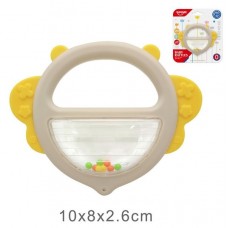 Погремушка BabyToys совушка с прорезывателем пластиковая
