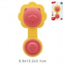 Погремушка BabyToys HE0106 с прорізувачем для новорожденных
