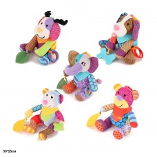 Мягкая погремушка BabyToys WD210220 подвеска с прорезывателем