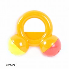 Погремушка BabyToys Y-01 пластиковая для новорождённых, 3 цвета