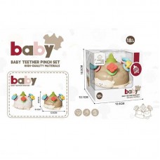 Погремушка BabyToys YE 025 с прорезывателем и спинером Погремушка BabyToys YE 025 с прорезывателем и спинером