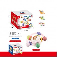 Погремушка-спиннер BabyToys 6235 E разноцветная с рождения