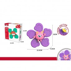 Погремушка-спинер BabyToys 668-66 на присоске разные цвета Погремушка-спинер BabyToys 668-66 на присоске разные цвета