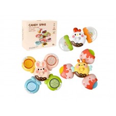 Погремушка-спинер BabyToys YB 11600 на присосках для малыша
