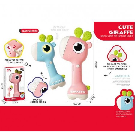 Прорізувач BabyToys 1688-98 зі світлом і мелодією, 2 кольори