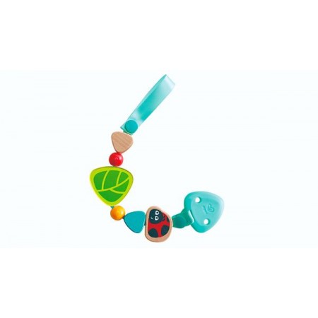 Тримач для пустушки Hape Жук сонечко E0020