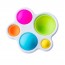 Игрушка-антистресс Fat Brain Toys dimpl Нажми на шар F192ML