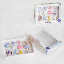 Набор погремушек BabyToys с прорезывателями и свистками Набор погремушек BabyToys с прорезывателями и свистками