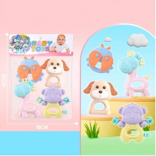 Погремушки BabyToys 030 з прорізувачем 4 штуки для новонароджених