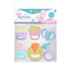 Набір брязкальців BabyToys KD 225-104 різнокольоровий з народження