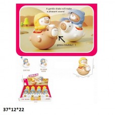 Неваляшка BabyToys E013-1A ведмедик зі звуком