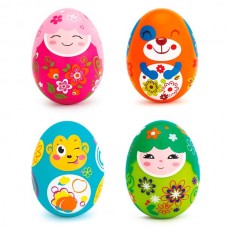 Погремушка Hola Toys 3102C яйца разные цвета с рождения