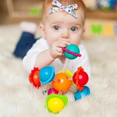 Прорезыватель Fat Brain Toys Wimzle Сенсорные шары F136ML Прорезыватель Fat Brain Toys Wimzle Сенсорные шары F136ML