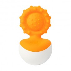 Прорезыватель-неваляшка Fat Brain Toys dimpl wobl оранжевый F2172ML 