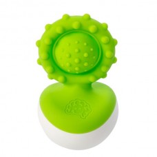 Прорезыватель-неваляшка Fat Brain Toys dimpl wobl зеленый F2173ML 