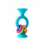 Прорезыватель-погремушка на присосках Fat Brain Toys pipSquigz Loops бирюзовый F166ML