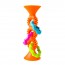 Прорезыватель-погремушка на присосках Fat Brain Toys pipSquigz Loops оранжевый F165ML