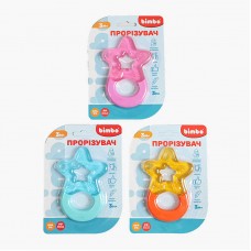 Прорезыватель Bimbo зубной пластмассовый для новорожденных