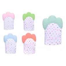Прорезыватель BabyToys С 75856 рукавичка с липучкой