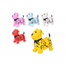 Игрушка прыгун щенок надувной, ПВХ, 5 цветов (цена за 1шт) MS 4160
