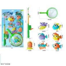 Магнитная рыбалка BabyToys QF558B 7 предметов