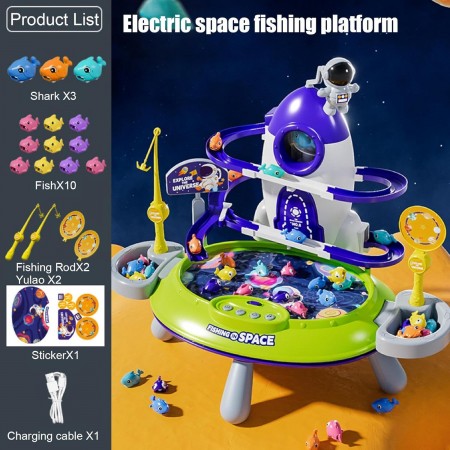 Магнитная детская рыбалка BabyToys 389 для малышей Магнитная детская рыбалка BabyToys 389 для малышей