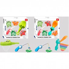 Магнитная рыбалка BabyToys 9037A-9038A с удочкой и сачками