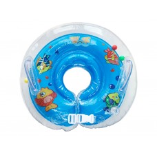 Круг для купання новонароджених Рибка блакитна, MegaZayka 0936-Fish-Blue