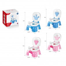 Горшок детский BabyToys HE0806 с короной музыкальный