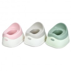 Горшок детский ME 1153-1 BASIC POTTY Mix съемный верх, 35х31х24,5см, св.беж.6, св.зелен.3, св.рож.3