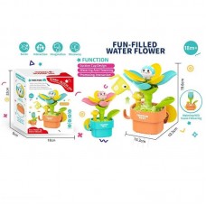 Игрушка для ванны BabyToys водная квітка на присосках с движущимися элементами