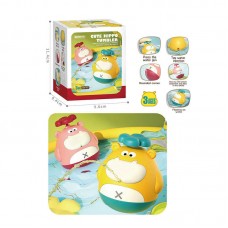 Заводная игрушка для ванны BabyToys Бегемот механическая