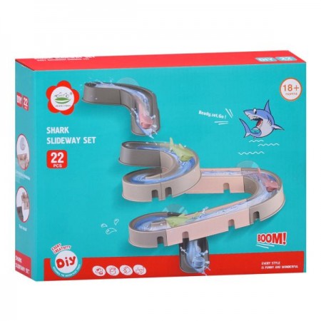 Гра для купання BabyToys 6688-908 акула з присосками 6шт Гра для купання BabyToys 6688-908 акула з присосками 6шт