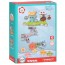 Игра для купания 6688-918 водопад, слон, облако, лабиринт, присоски, динозавры, морские обитатели, 42дет, в кор-ке, 26-36,5-10,5см