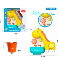 Игрушка для купания BabyToys E96-03 жираф с водопадом на присосках Игрушка для купания BabyToys E96-03 жираф с водопадом на присосках
