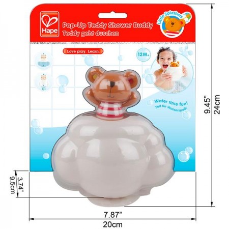 Игрушка для ванной Hape Мишка Тедди E0202